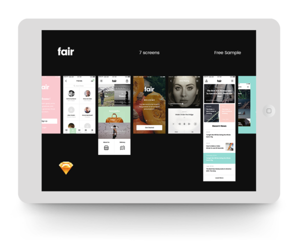 Fair Mobile UI Kit